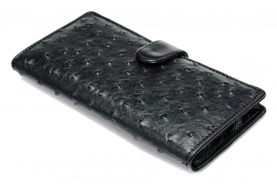 Leopard Wallet black