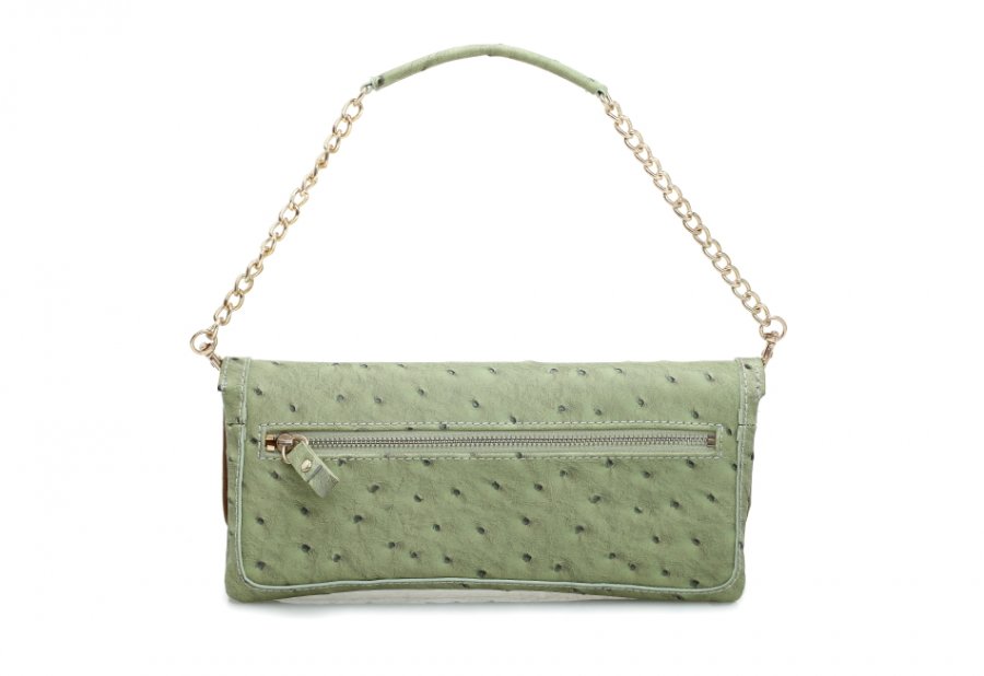 Lightweight Medium Crossbody Bag with Tassel green