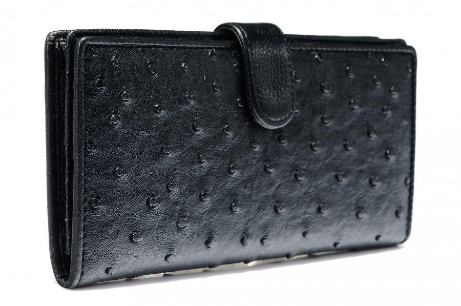 Leopard Wallet black