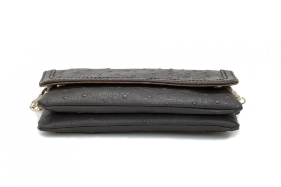 Lightweight Medium Crossbody Bag with Tassel black
