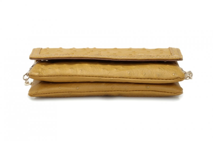 Lightweight Medium Crossbody Bag with Tassel yellow
